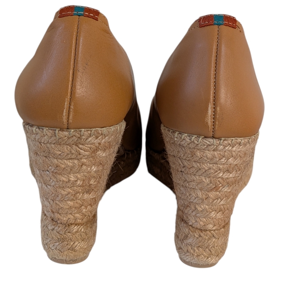 Penelope Chilvers Scoop Espadrille Platform Wedge Pump. . Size 41/10 - Picture 8 of 10